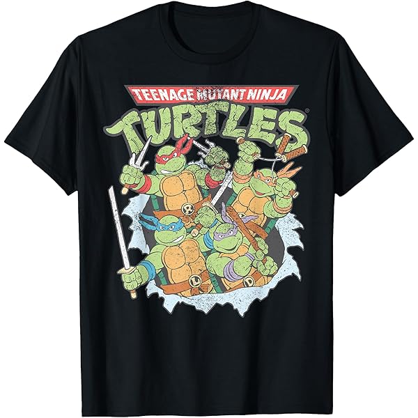 TMNT ティーンエイジ・ミュータント・ニンジャ・タートルズ Tシャツ Amazon | ティーンエイジ・ミュータント・ニンジャ・タートルズ