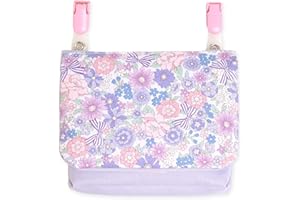 marronier 移動ポケット かわいい 小学生 女の子 ポシェット 子ども ポケットポーチ ハンカチポーチ 移動ポシェット パープル(リボン)