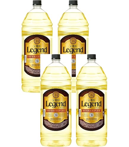 Amazon.co.jp: 宝焼酎 レジェンド 25度 4000ml 4L × 2ケース / 8本 甲