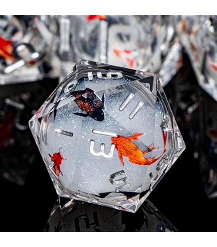 Amazon | 54mm d20 MTG Black Lotus Spindown | ダイス・サイコロ