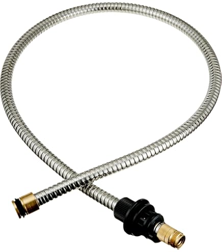 Amazon | KVK キッチン・洗面用シャワーホース 黒 1.0m Z413167