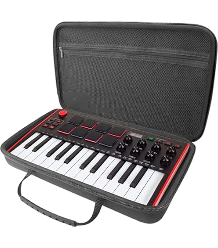 .*様 AKAI MPK mini MIDIキーボード ケース付き Amazon | Analog Cases The Akai MPK Mini Plus 専用ケース