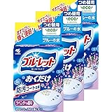 【まとめ買い】ブルーレットおくだけ トイレタンク芳香洗浄剤 ラベンダーの香り 詰め替え用 25g×3個