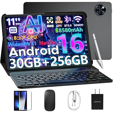 【新品未使用】Android 16 タブレット 30GB+256GB Amazon.com : Tablet 2026 World's First Android 16 Tablet with