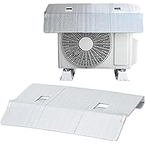 Amazon | 山善(YAMAZEN) 風が通る エアコン 室外機カバー アルミ