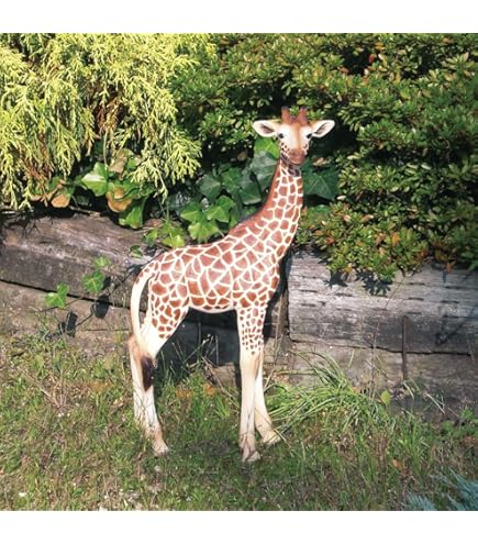Amazon.co.jp: アフリカ ケニア 木彫り キリン Sサイズ アフリカ雑貨
