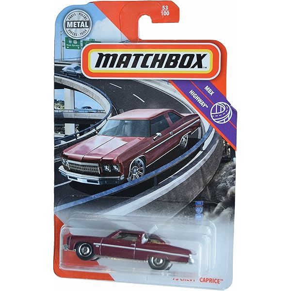 Amazon.co.jp: Matchbox 1975 シボレー カプリス [グリーン] 86/100