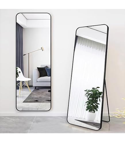 Amazon.co.jp: 全身鏡 姿見鏡 170*70CM スタンドミラー アルミ合金