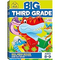 SCHOOL ZONE BIG SECOND/THIRD GRADE（2冊） 81o3spLAwgL._AC_UL210_SR210,