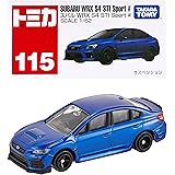タカラトミー『 トミカ No.115 スバル WRX S4 STI Sport # (箱) 』 ミニカー 車 おもちゃ 3歳以上 箱入り 玩具安全基準合格 STマーク認証 TOMICA TAKARA TOMY