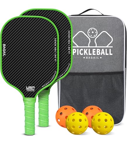 Amazon | プロフェッショナル ピックルボール パドル セットUSAPA T700