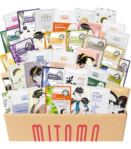 Amazon.co.jp: MITOMO SKINCARE 福袋300枚パック 保湿シートマスク