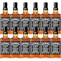 Amazon.co.jp: ジャックダニエル ブラック 正規 40度 700ml×12本