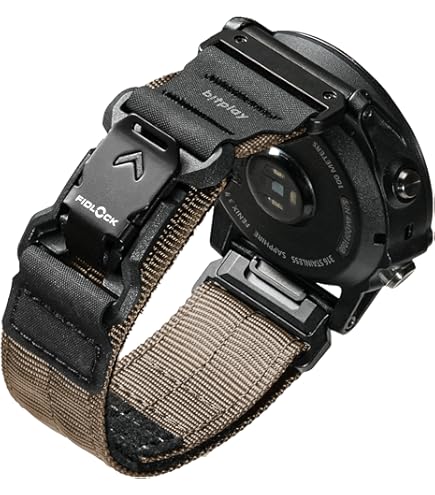 Amazon | GARMIN(ガーミン) QuickFit 26mm Tactical Black Nylon