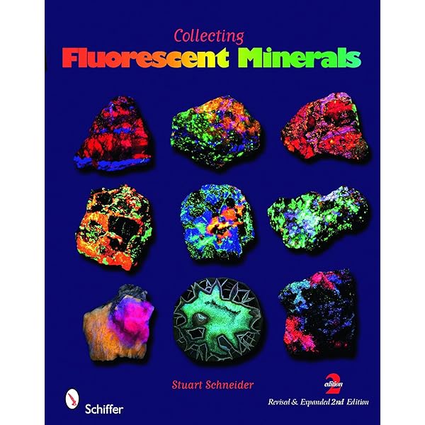 洋書 Fluorescent Minerals/Stuart L. Schneider Amazon.co.jp: The World of Fluorescent Minerals (Schiffer Book for