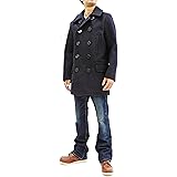 [バズリクソンズ] Buzz Rickson BR14146 ピーコート ロング着丈 メンズ Pコート ネイビー (40-メンズLサイズ)