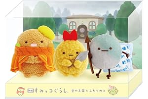 【メーカー特典あり】[グッズ] 『映画 すみっコぐらし 空の王国とふたりのコ』てのりぬいぐるみセット（とんかつ・えびふらいのしっぽ・水にぬれたほこり・乾燥剤パーツ） [(キャンセル不可)(映像商品は含まれません)] [DVD]