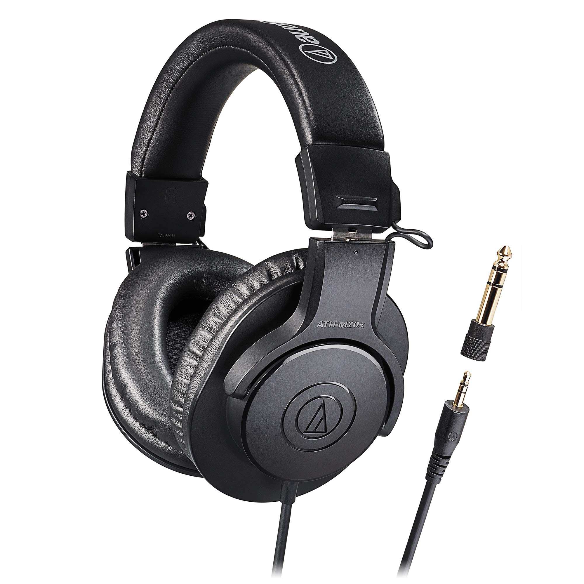 【Amazon.co.jp限定】 オーディオテクニカ ATH-M20x/1.6 プロフェッショナル モニターヘッドホン 有線 ブラック | ヘッドホン ケーブル長1.6m スタジオレコーディング/楽器練習/ミキシング/DJ/ゲーム 【国内正規品】