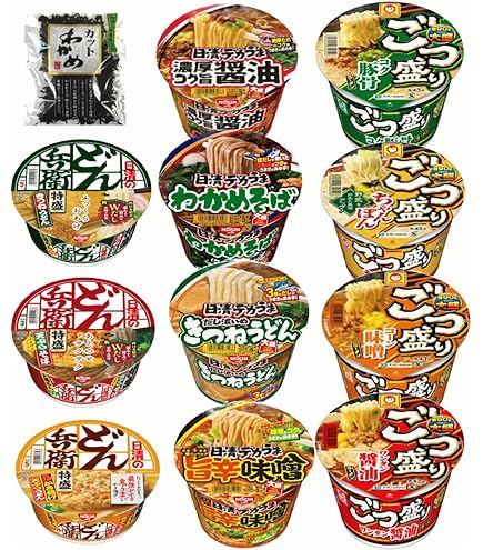 Amazon.co.jp: 日清どん兵衛 特盛シリーズ(東) 3種類×4(12食)セット