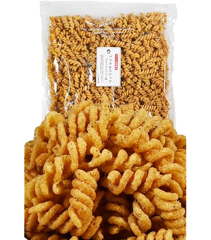 Amazon.co.jp: 黒田屋 パスタスナック 1000g 旨塩味 チャック袋 FRIED