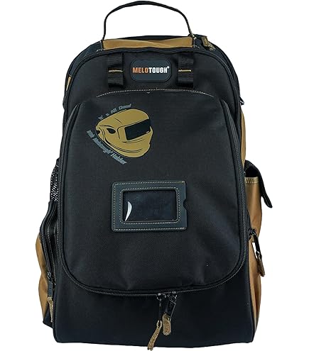 Aliceset Black Welding Helmet Bag Welding Tool Backpack Welders Gear Carrying Bag Large