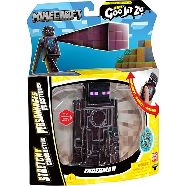 海外限定 マインクラフト エンダーマン Youtooz フィギュア Amazon | 【公式ライセンス商品】マインクラフト GOO JIT ZU（エンダー