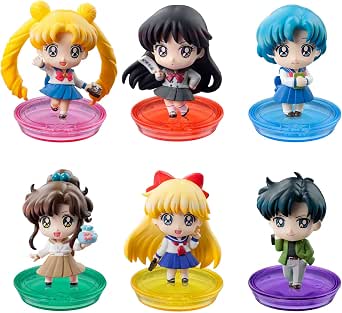 ぷちきゃら!シリーズ 美少女戦士セーラームーン ぷちっと学園生活よ!編 (BOX) 約55mm PVC製 塗装済み完成品フィギュア