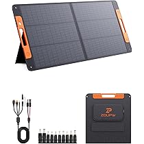 Amazon | ZOUPW 110W ソーラーパネル N型 16BB 25％高効率 Type-C直接