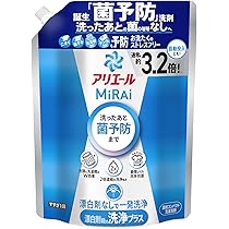 Amazon.co.jp: アリエール MiRAi 洗濯洗剤 濃縮 漂白剤級の洗浄プラス  
