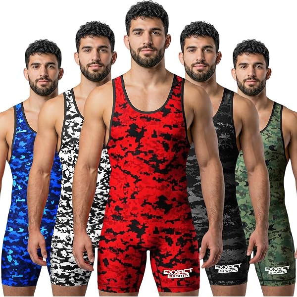 Amazon | Elite Sports メンズ レスリングシングレット 標準