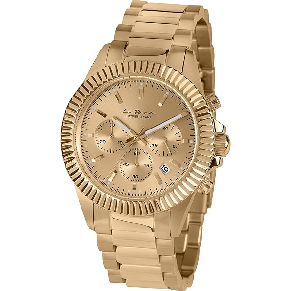 ジャックルマン （JACQUES LEMANS） ラ・パッション JACQUES LEMANS 'La Passion' Minimalist Chrono Watch 40mm R