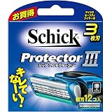 シック Schick プロテクタースリー 3枚刃 替刃 (12コ入)