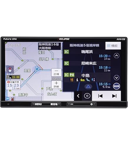 ECLIPSE AVN-D9 カーナビ Amazon.co.jp: デンソーテン カーナビ ECLIPSE Dシリーズ AVN-D9