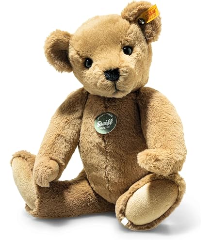 Steiff Howie Teddy Bear, Made from Soft Mohair, Premium