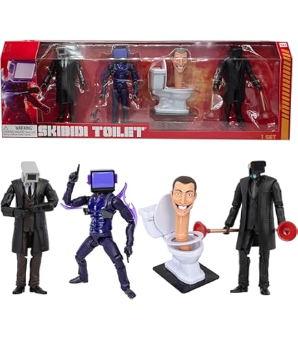 Amazon.co.jp: SKIBIDI(スキビディ) トイレデラックスフィギュア