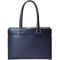 【美品】目々澤鞄 ビジネスバッグ／1度使用・定価15,950円　ネイビー合成皮革 美品】目々澤鞄 ビジネスバッグ／1度使用・定価15,950円