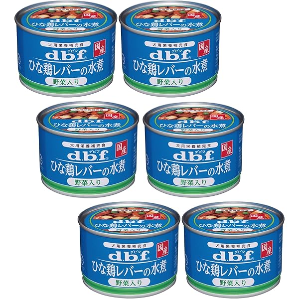 Amazon.co.jp: デビフ ひな鶏レバーの水煮 150G × 12個