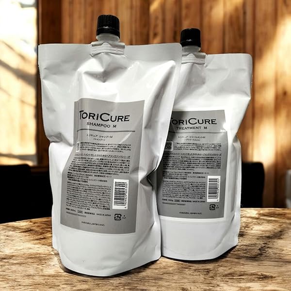 Amazon | トリキュア シャンプーM 500ml＆トリートメントM 500g 本体