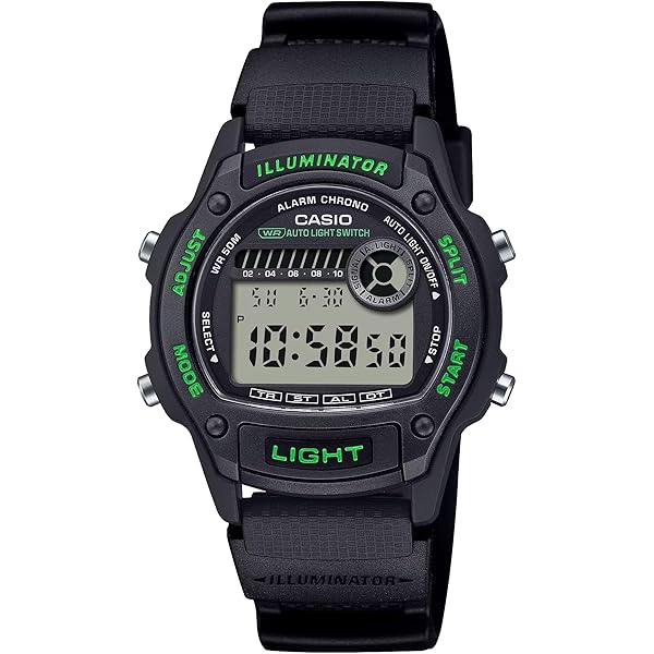Amazon.co.jp: [カシオ]CASIO 腕時計 デジタル W-93H-1AV ブラック