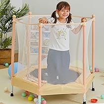 Amazon | LEJUMP 子供用トランポリン 静音設計 耐荷重50KG 室内