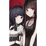 乙女ゲー世界はモブに厳しい世界です FVGA(480×800)壁紙 ヘルトラウダ・セラ・ファンオース,ヘルトルーデ・セラ・ファンオース