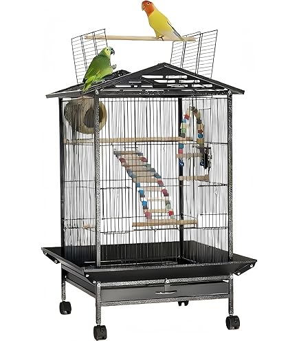 SANKO ケージ　大型インコ Amazon | 大型 インコ ケージ 鳥かご 組立式掃除しやすい75*37*125CM表