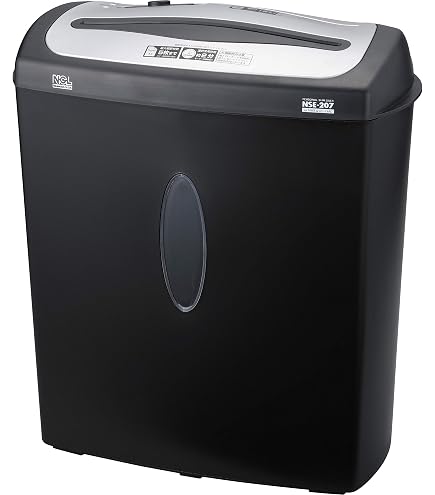 Amazon.co.jp: ナカバヤシ パーソナルシュレッダ スリム クロスカット