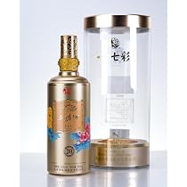 Amazon.co.jp: 金七彩 西鳳酒 20年 52度 500ml 中国白酒 鳳香型 高級酒