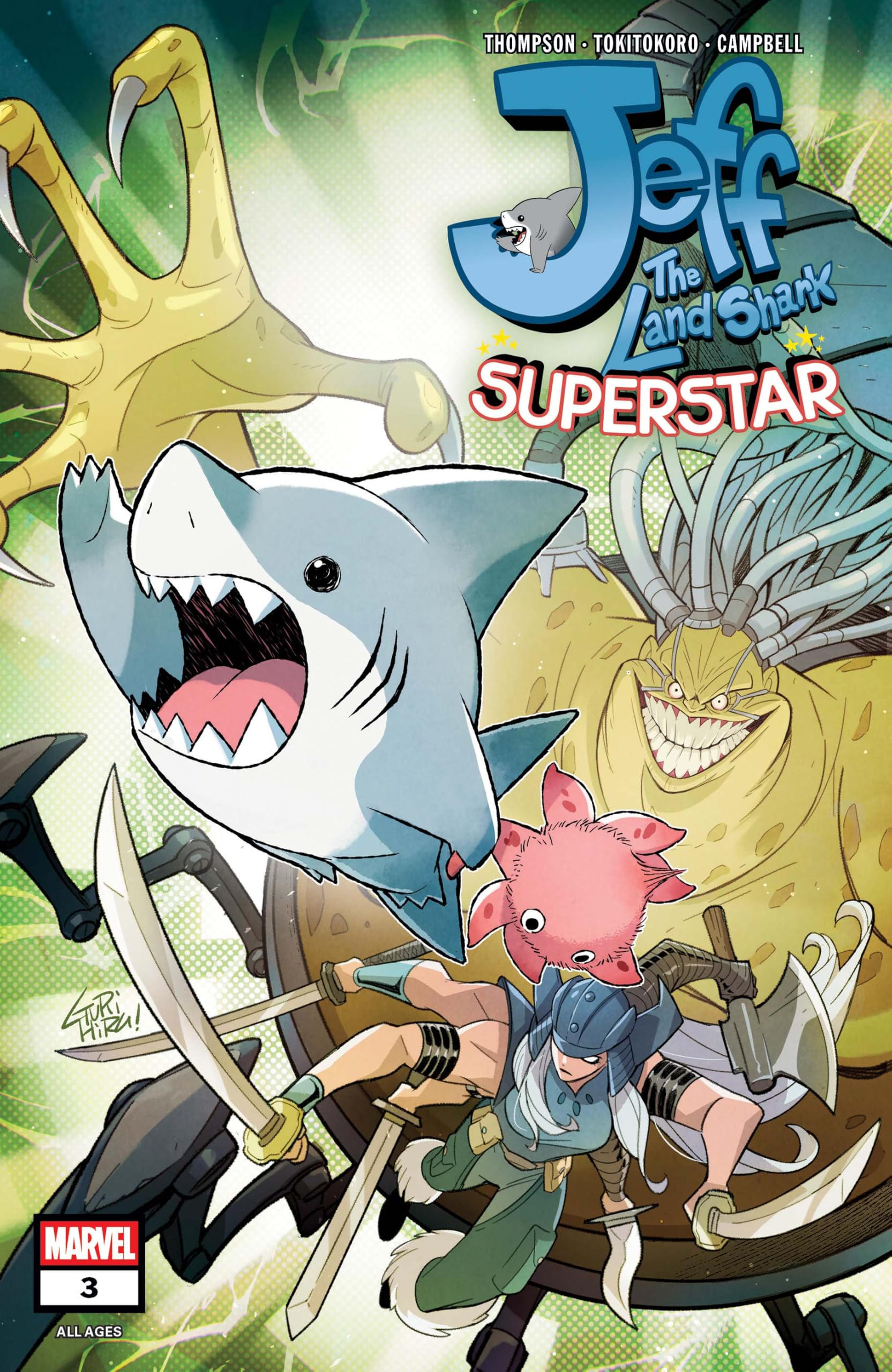 Jeff The Land Shark: Superstar (2026) #3 (of 5) (English Edition)