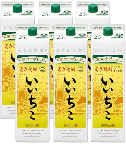 Amazon.co.jp: 〔麦焼酎〕 下町のナポレオン 25度 いいちこ