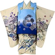Amazon | 七五三 着物 3歳 男の子 販売 購入 被布セット 日本の