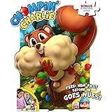 Goliath Chompin' Charlie Game – リスのどんぐりに食べて競う – 24ピースパズル付属