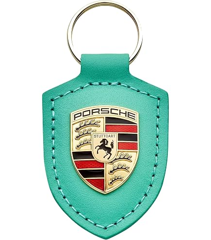 Amazon | 【ポルシェ純正】 ポルシェ クレストキーホルダー レッド