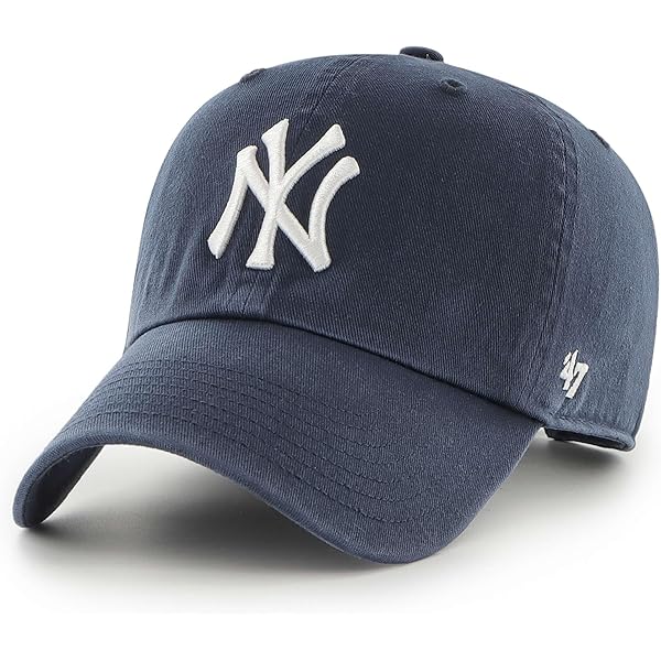 Amazon.co.jp: '47 MLB ヴィンテージ ネイビー クリーンアップ 調節